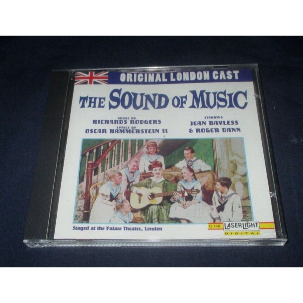 The Sound of Music by Original London Cast Soundtrack on cd (1995, Laserlight)